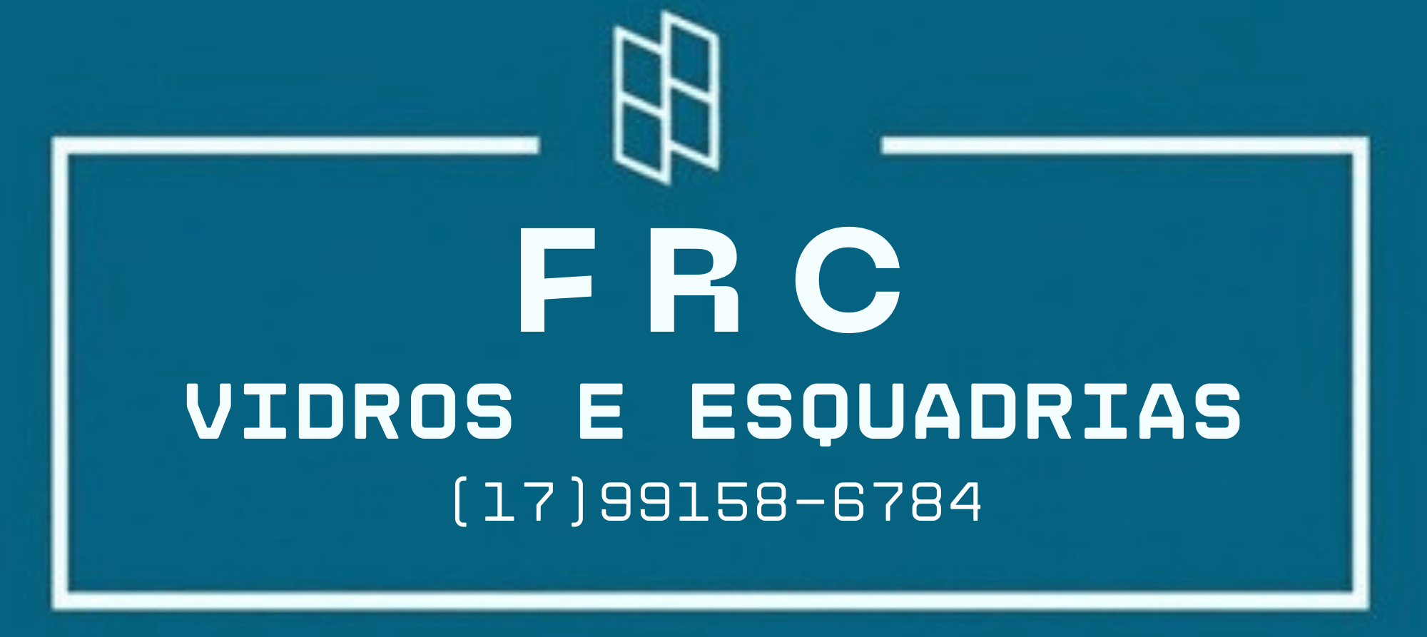 Logo FRC Vidros e Esquadrias